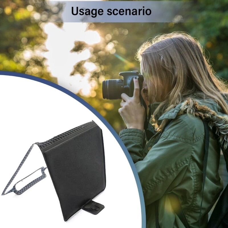 DSLR Camera Light Diffuser Softener for Reducing Shadows in Photo Shoots