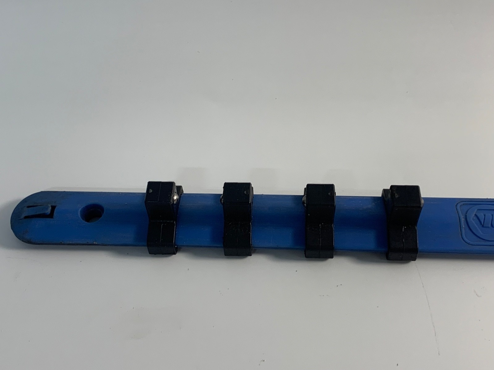 WRIGHT TOOL 3/8" MOUNTABLE 8 SOCKET ORGANIZER RAIL RACK TOOL SLIDING HOLDER