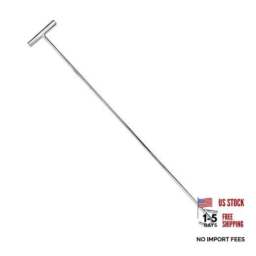 5th Wheel Pin Puller, 36" Length Plated Heavy Duty 5th Wheel Puller 1 Chrome