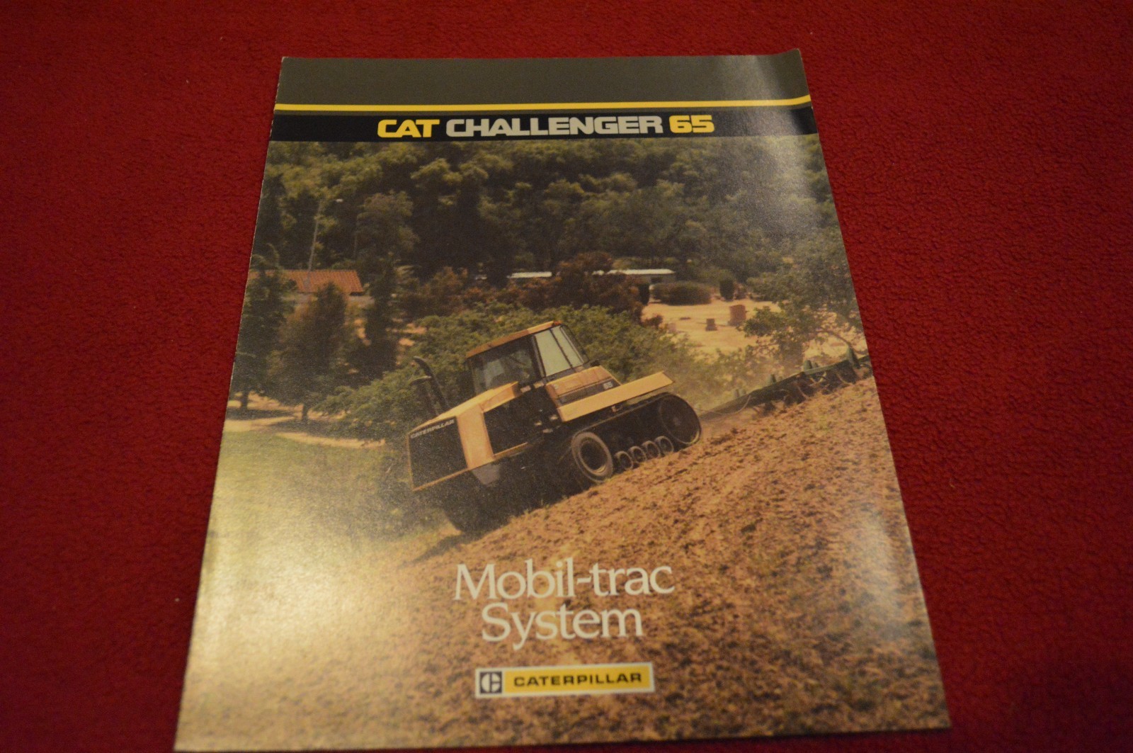 Caterpillar 65 Challenger Tractor Dealer's Brochure AEDA6612 LCOH