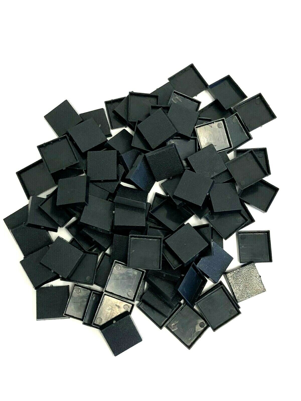 Lot of 100 - Warhammer Fantasy 20mm Square Bases Empire Skink Dwarf Skaven