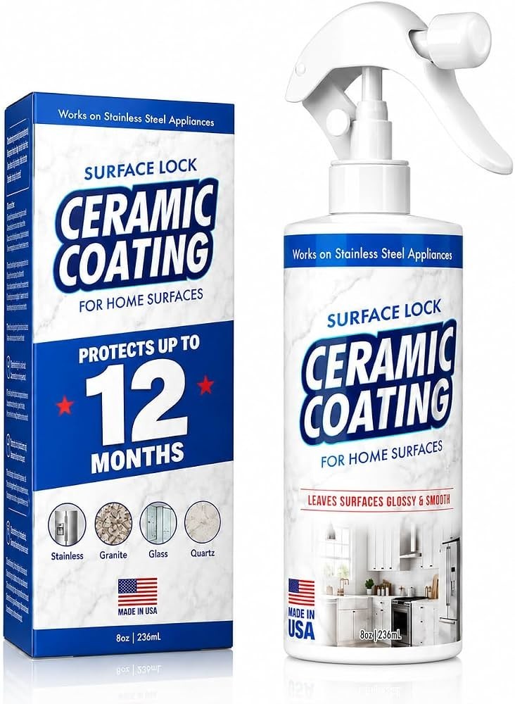 USA Made Stainless Steel Appliance Coating Berkland Surface Lock Ceramic Coat