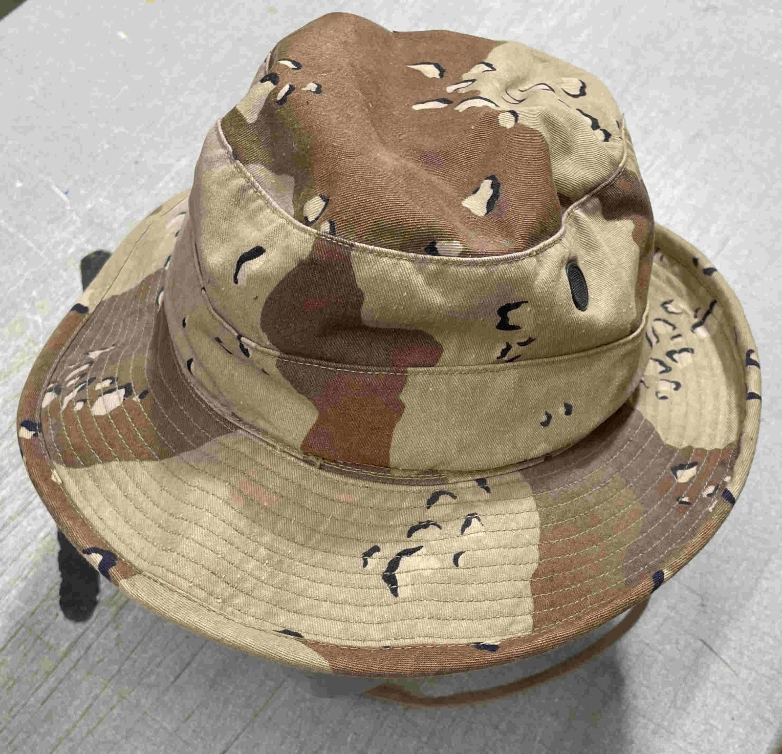US Military Desert Boonie Hat  Size 6 3/4 Camouflage