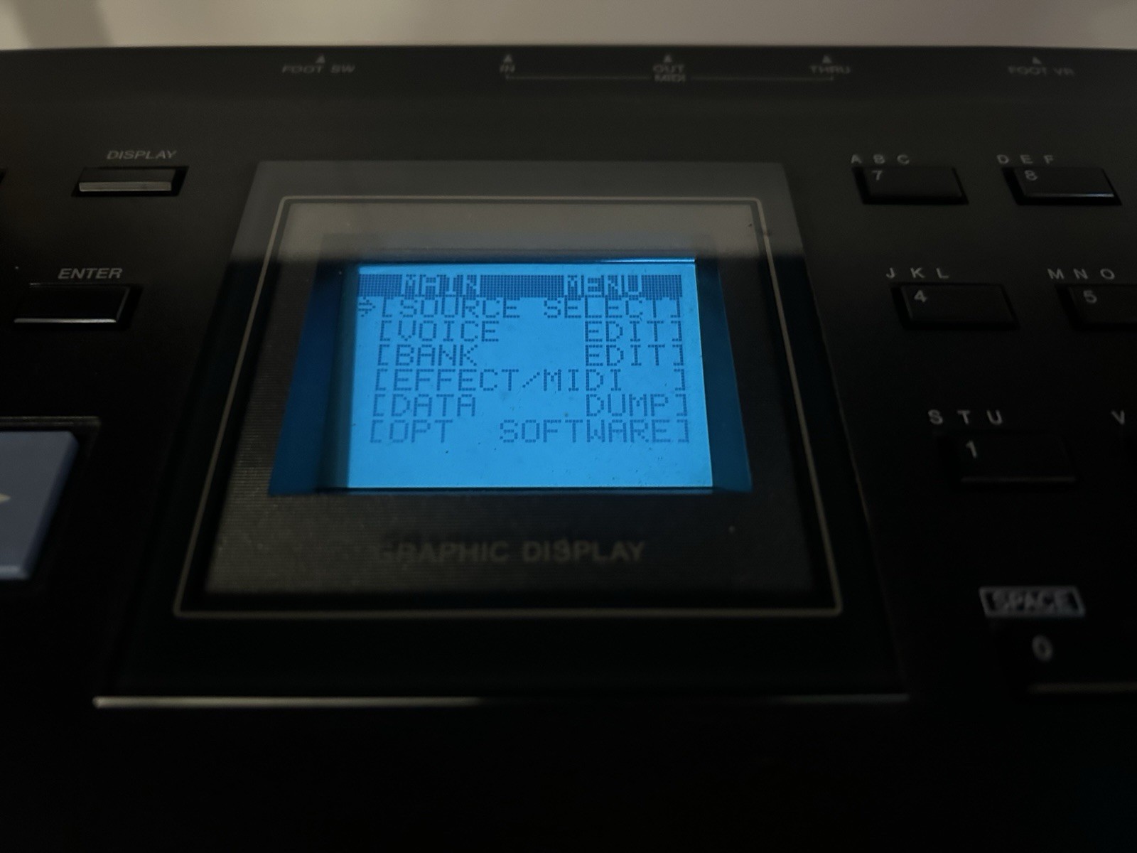 Casio FZ-1 Digital Sampling Synthesizer with Floppy Emulator