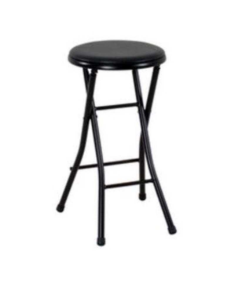 Folding Metal Stool Blackstays Folding Metal Stool Room Weddings Parties Black