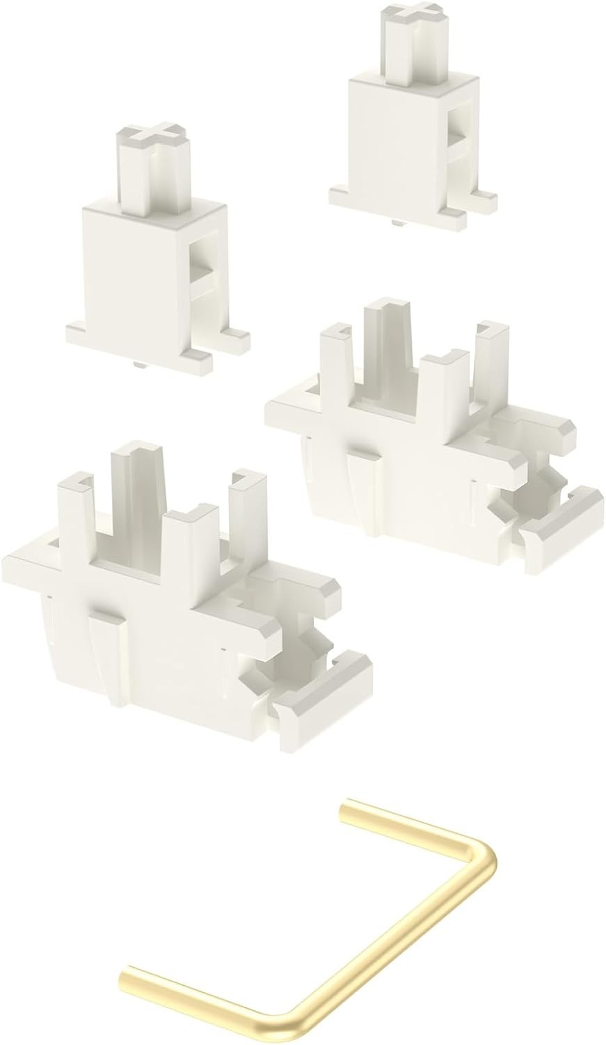 Plate Mount Stabilizer V3 Innovative Pre-Clipped Stem Minimum Wire Wobble 2U