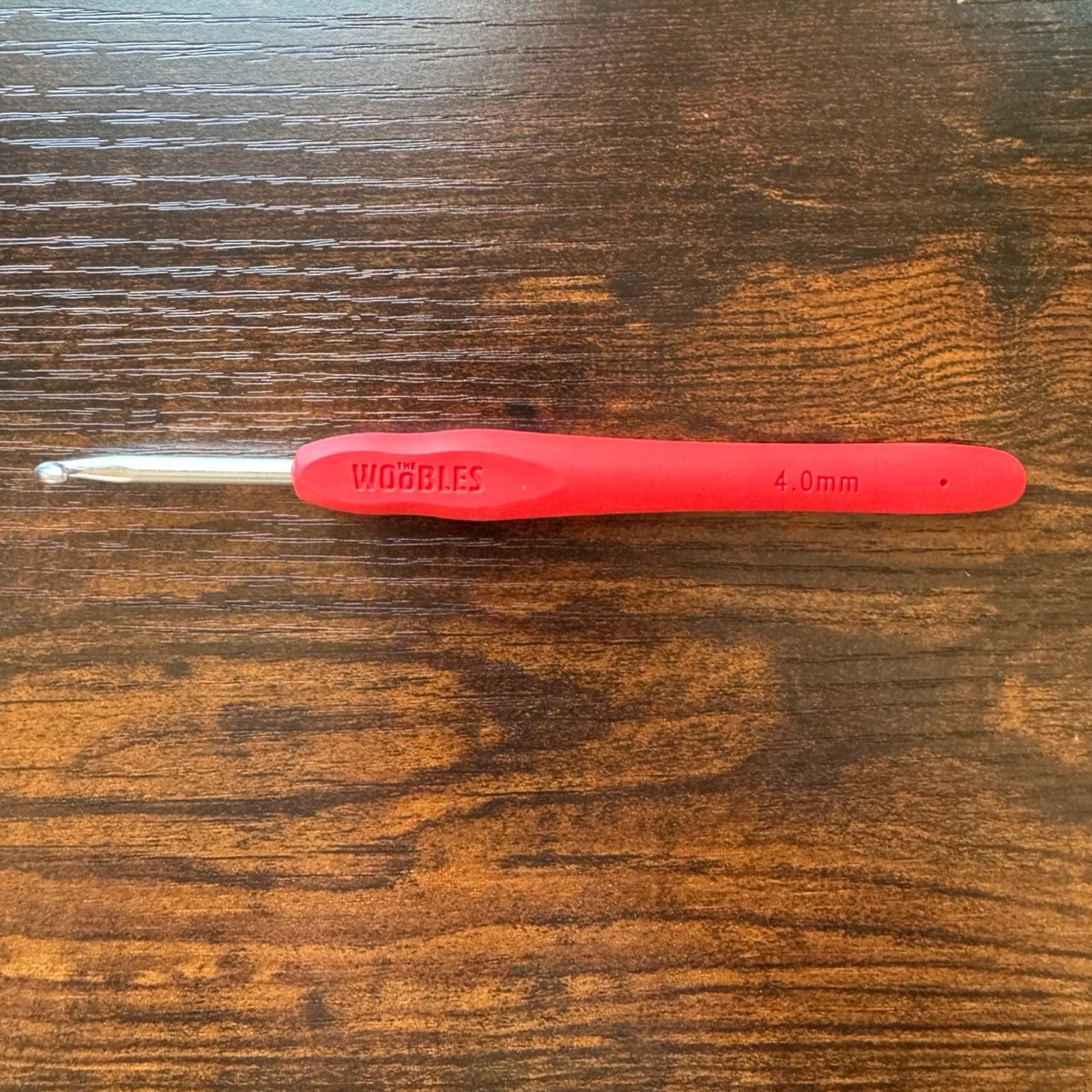 *Value* The Woobles Pink Bjørn the Narwhal Red Crochet Hook (Never Used)