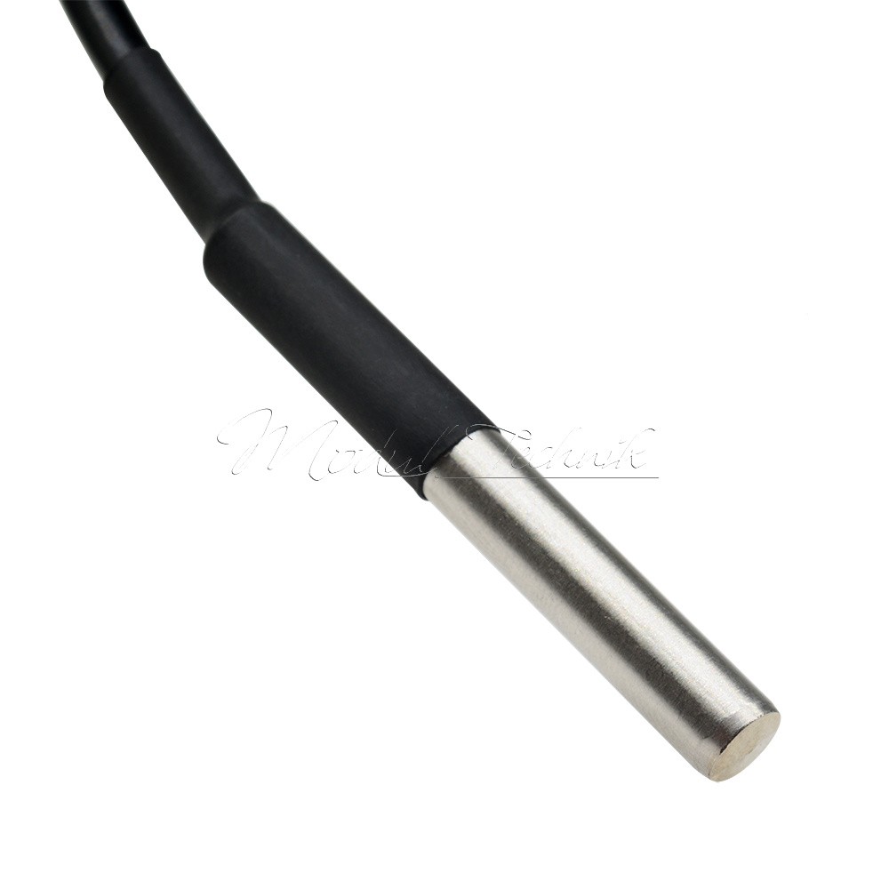 1PC DS18B20 Temperature Sensor Temperature Probe Stainless Waterproof 1M US