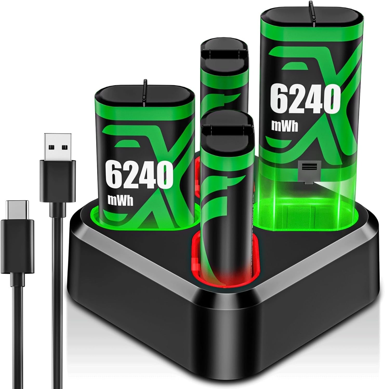 Rechargeable Xbox Controller Battery Pack for Xbox one/Xbox One S/Xbox X/Xbox...