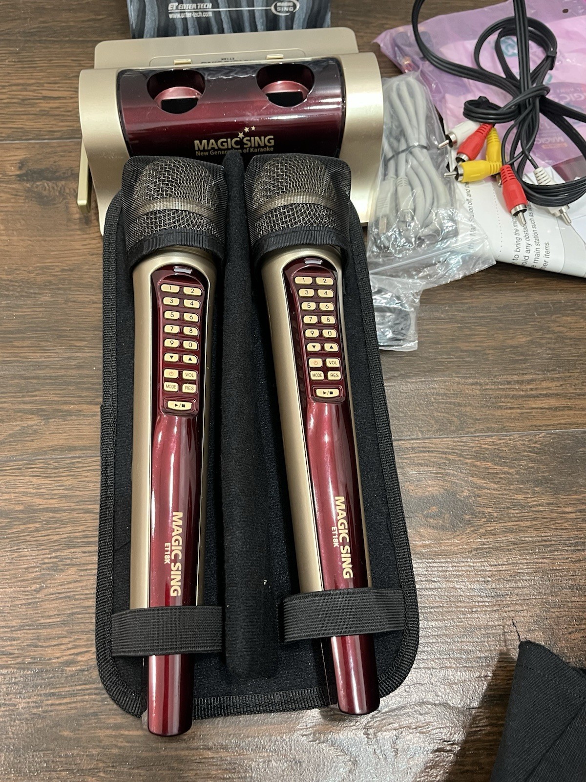 Magic Sing ET18K Portable Karaoke System (Parts)
