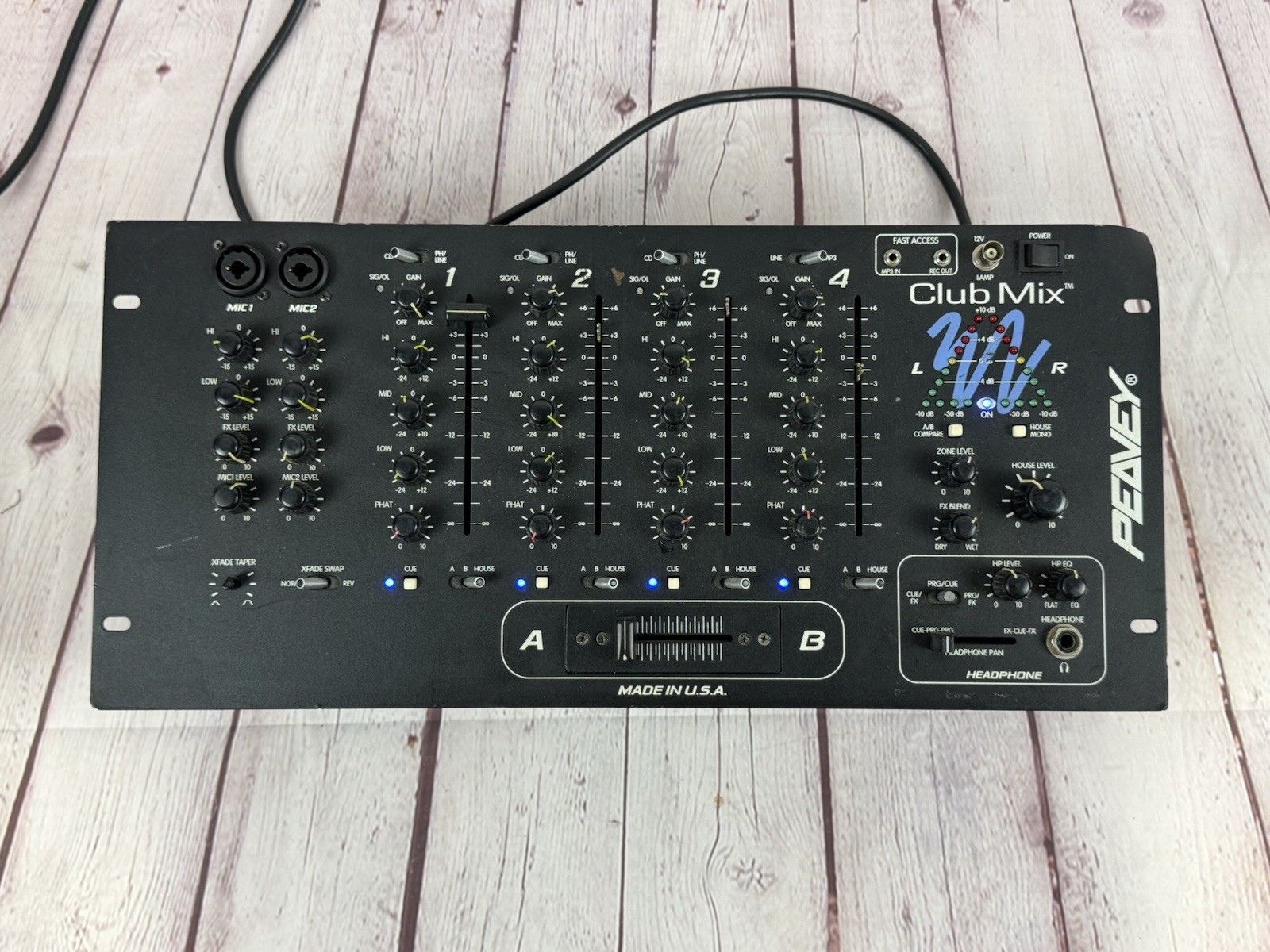 Peavey Club Mix DJ mixer