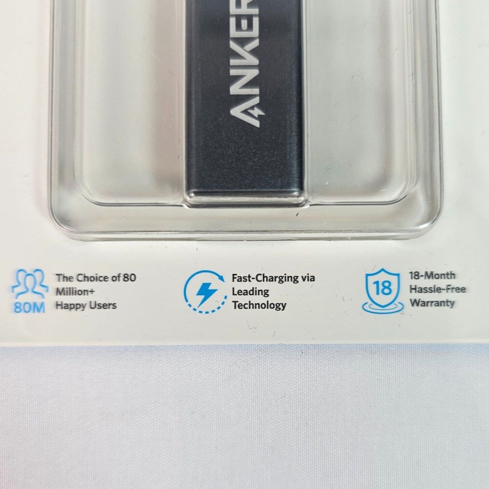 Anker USB-C 2-in-1 SD MicroSD Card Reader Adapter Series 3 Gray New