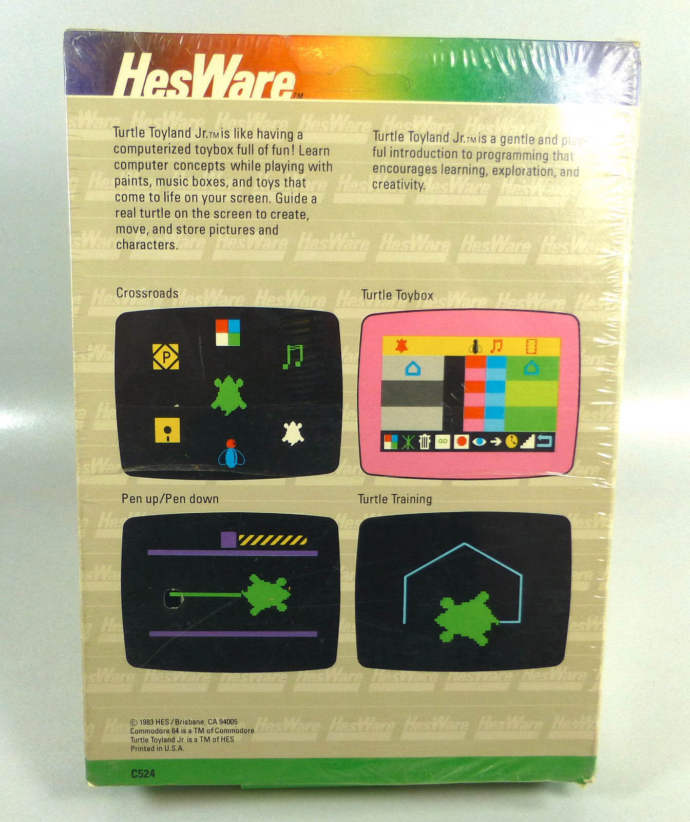 Commodore 64: Turtle Toyland Jr. - NEW / SEALED / Shrinkwrapped