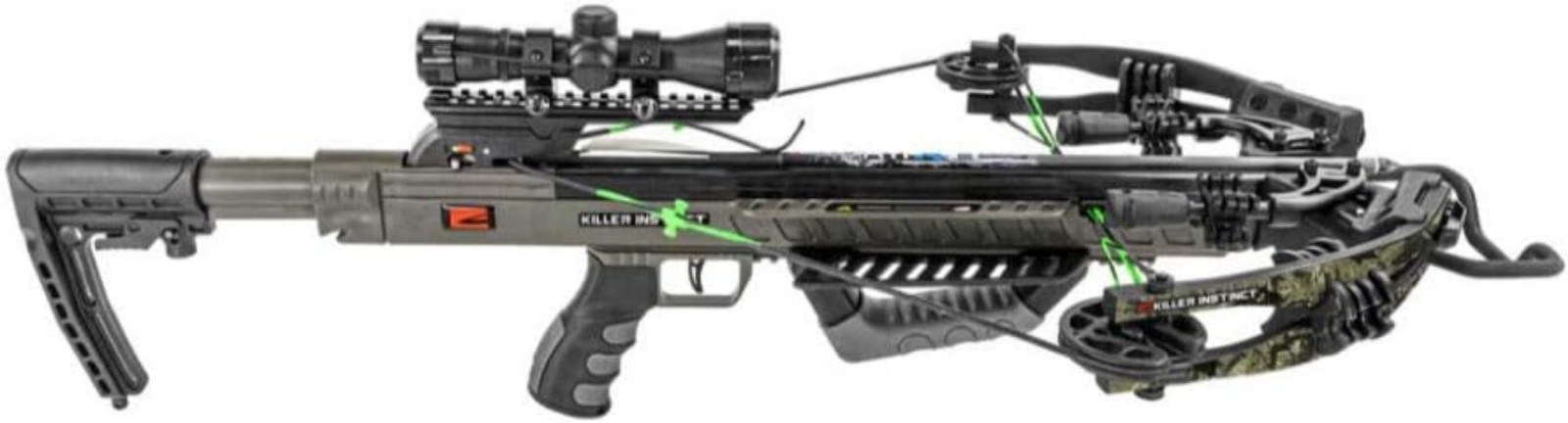 Crossbow Package with Backpack Case and Broadheads 405 FPS Lightweight Hunting