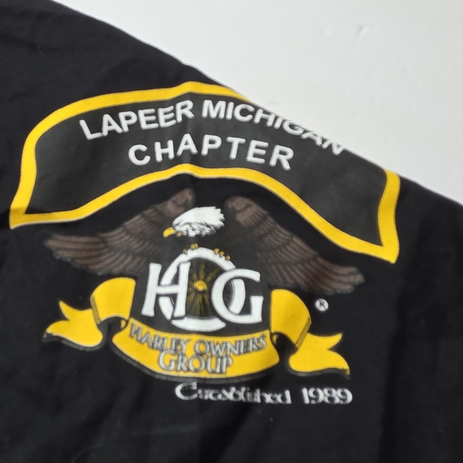 HOG Harley Owners Group Bandana Lapeer Michigan 25th Anniversary 2014