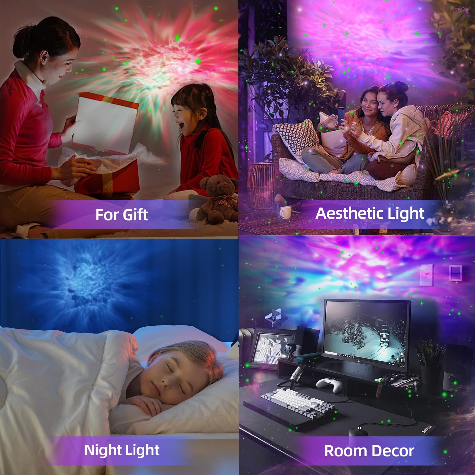 Space Buddy Pleshy Spacebuddy Star Projector Galaxy Night Light Astronaut Remote
