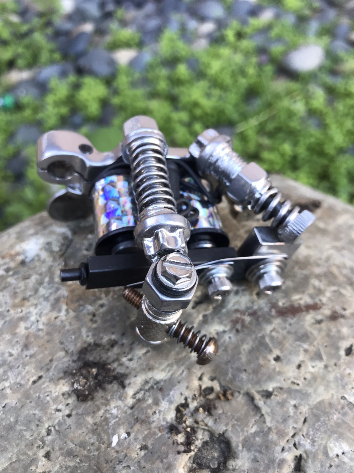 Professional Handmade Tattoo Machine Chrome Mechanical Liner