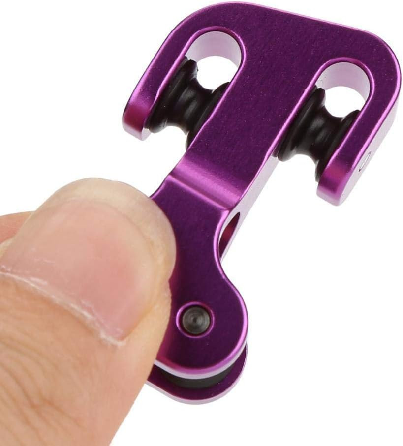 Archery Cable Slide, Compound Bow Cable Slide Bow String Separator Protector Alu