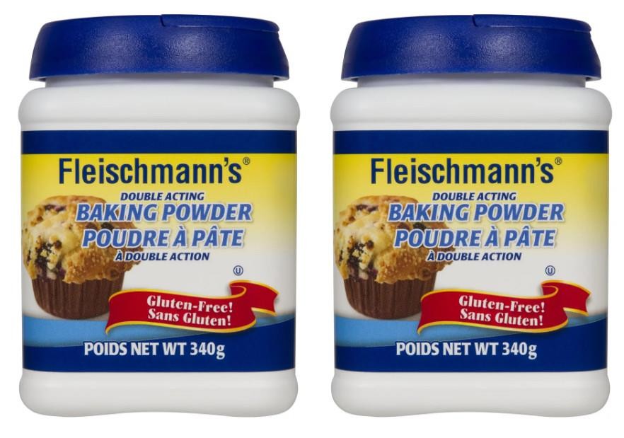 Fleischmann's Gluten-Free Baking Powder Double Acting 340g (2 Pack)