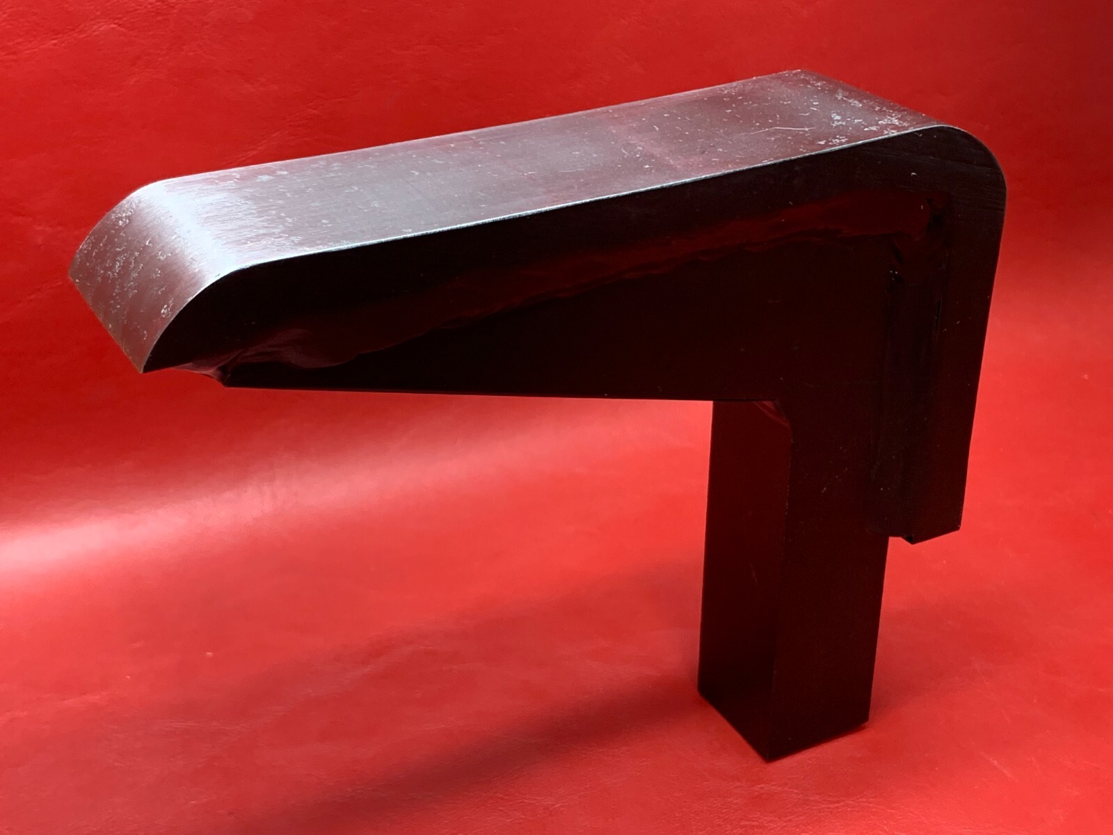 Anvil Bridge 1" Hardy Shank Fuller Stake Hot Cut Plate Tinsmith Forging Jewelry