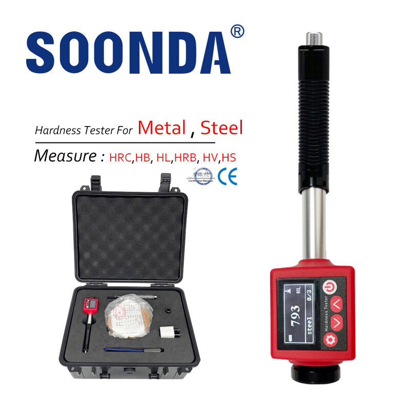 Durometer Metal Tester HRC HRB HB HS HL HV Metal Alloy Stainless Steel Metal