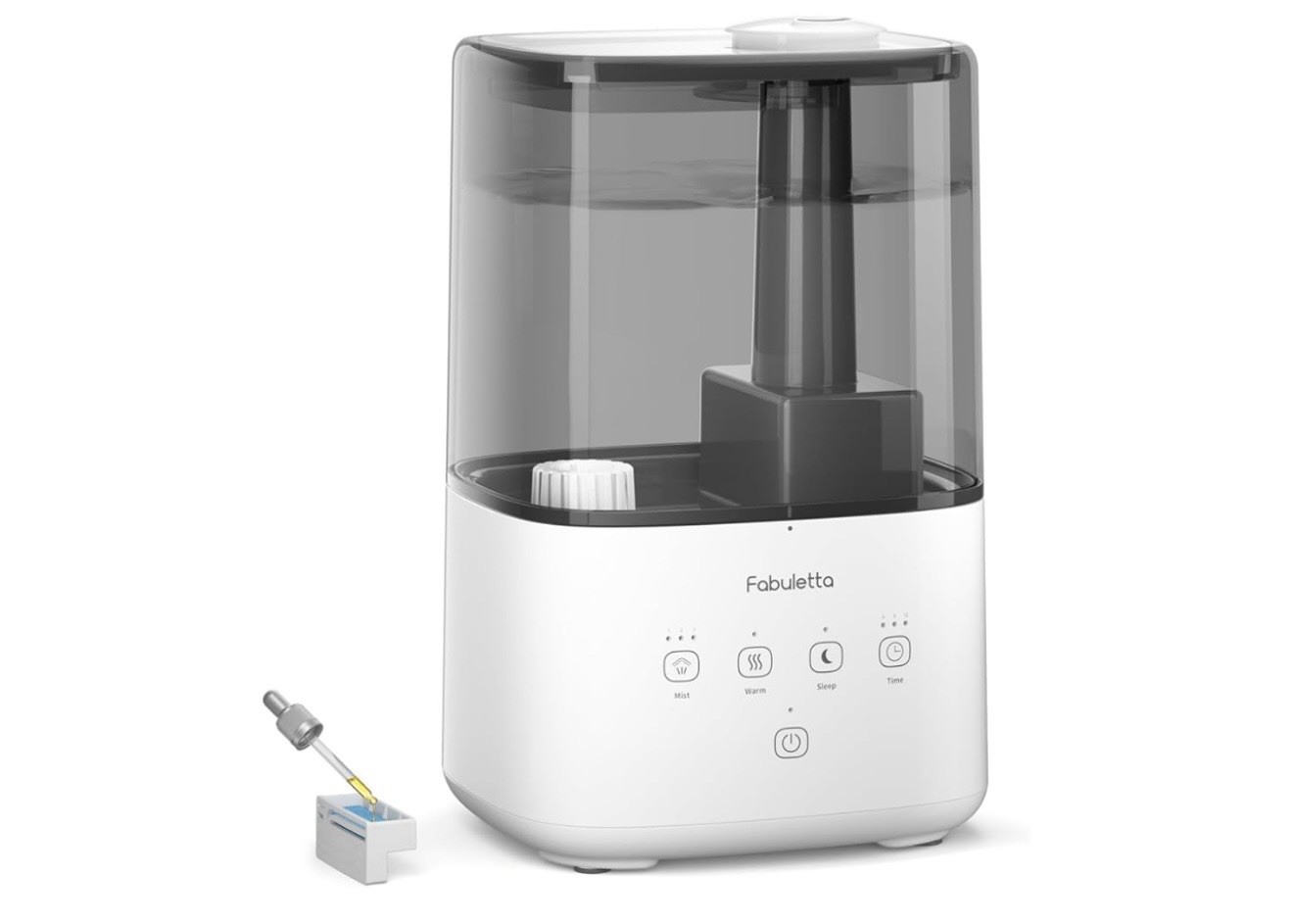FABULETTA Humidifiers for Bedroom, 4.5L Warm and Cool