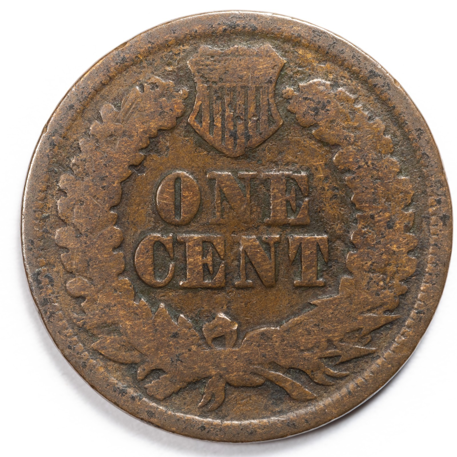 1865 1C Indian Cent Good (G)