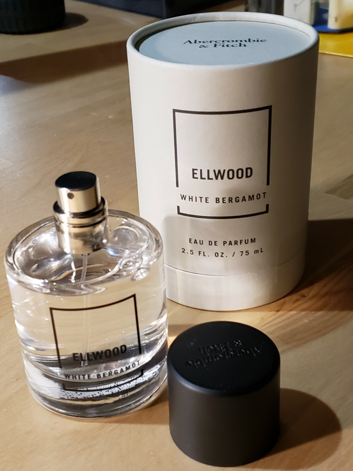 Abercrombie & Fitch Ellwood White Bergamot Eau de Parfum 75 ml/2.5oz New #I1-2