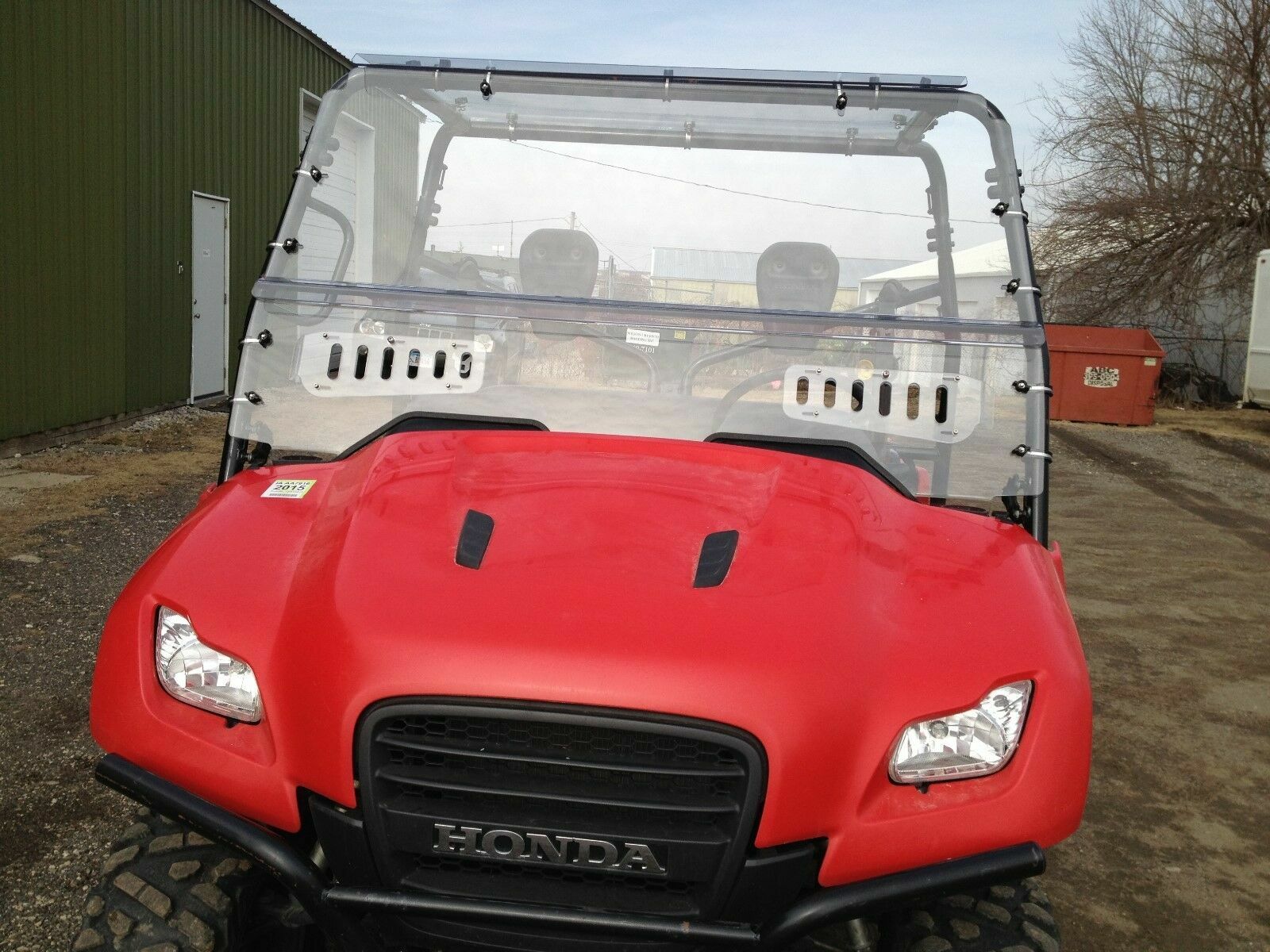 HONDA BIG RED 4X4 MUV700 2009-2013 MAX-FLO VENTED WINDSHIELD SALE!!!