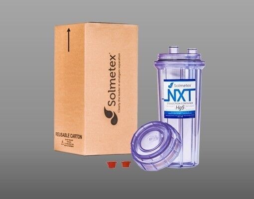 Solmetex NXT Hg5® Collection Container Recycling (Filter)