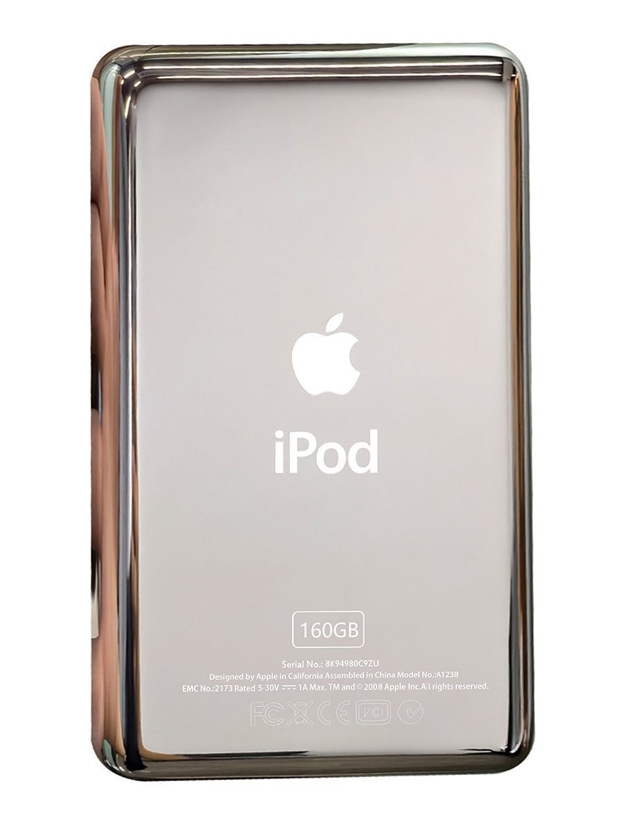 Replacement Back Plate Apple iPod Classic 6th 7th Housing Rear Thin Cover 160GB