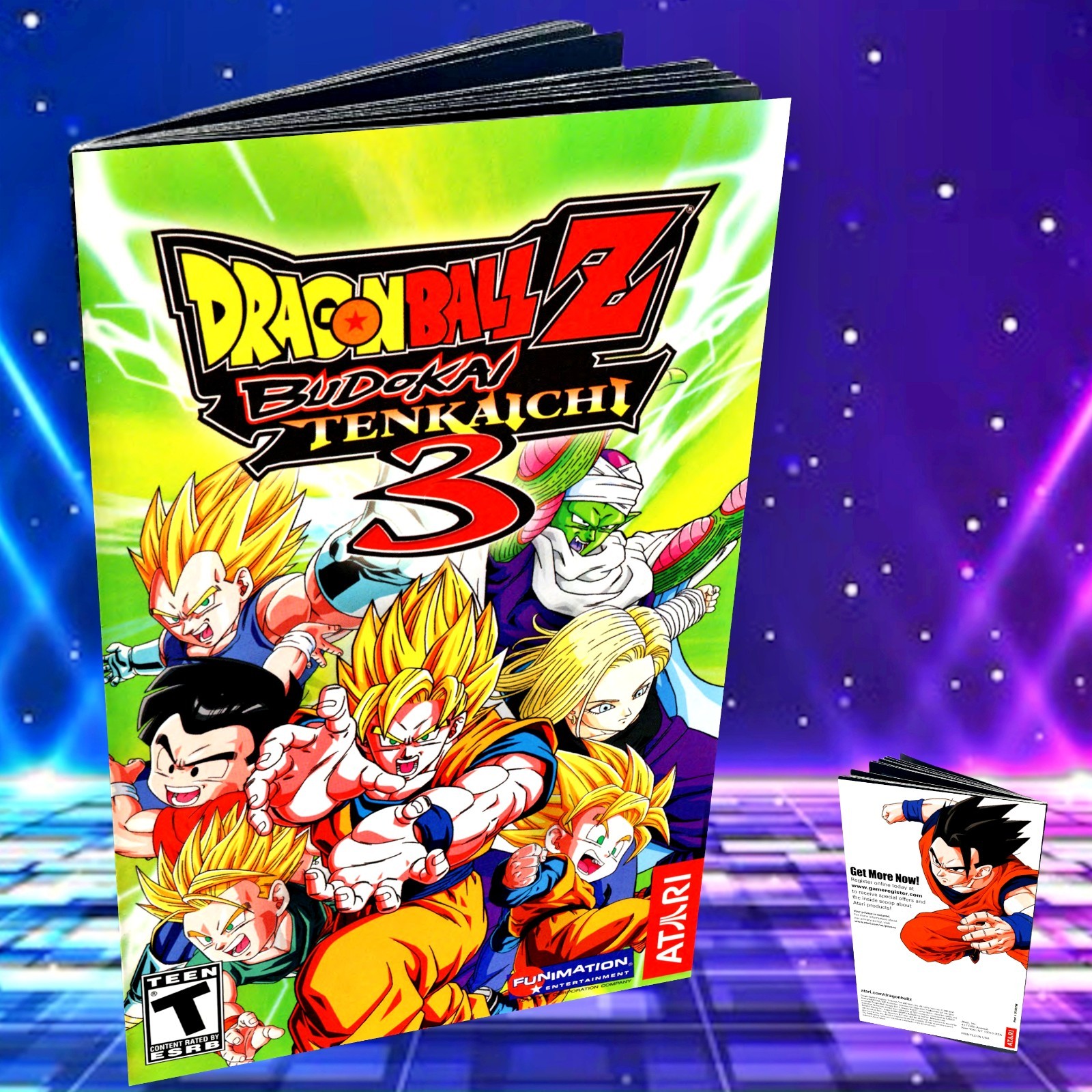Replacement Manual for - Dragonball Z Budokai Tenkaichi 3 - Sony PS2 Booklet