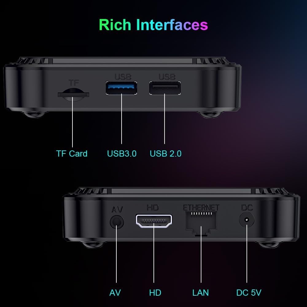 Android 13.0 TV Box 8K 4GB RAM 32GB ROM