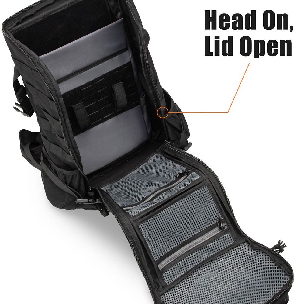 Large Tactical Backpack for Men Military Backpack with Molle for Travel, Work