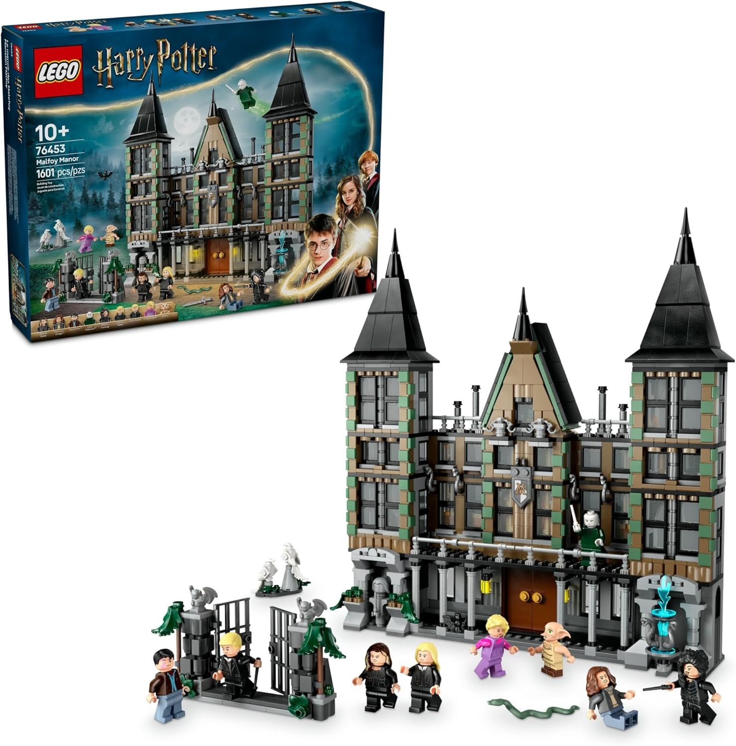 LEGO Harry Potter Malfoy Manor Building Set 76453 - No Import Fees