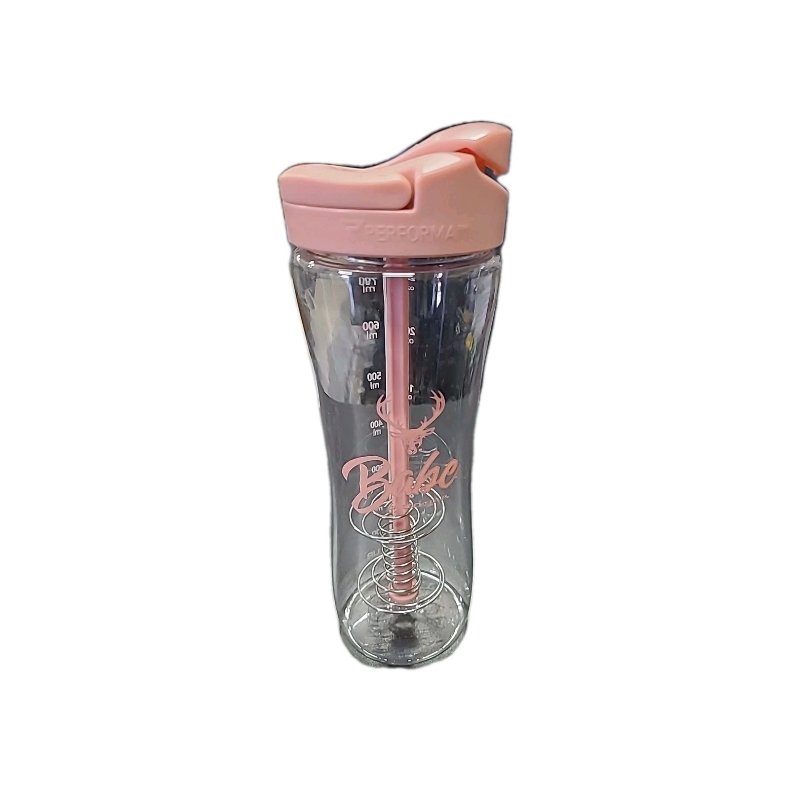 Babe By Bucked Up Blender /shaker Pink 9 X 4 At Base