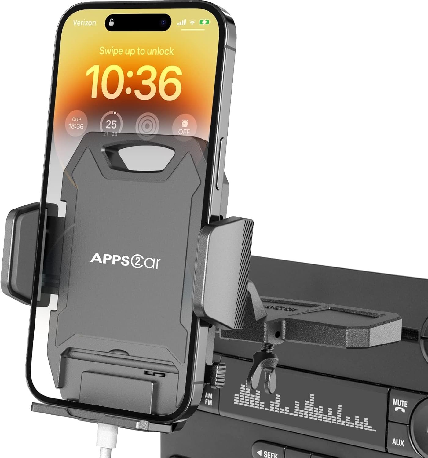 Car CD Player Slot Phone Holder Universal Vehicle Phone Mount
