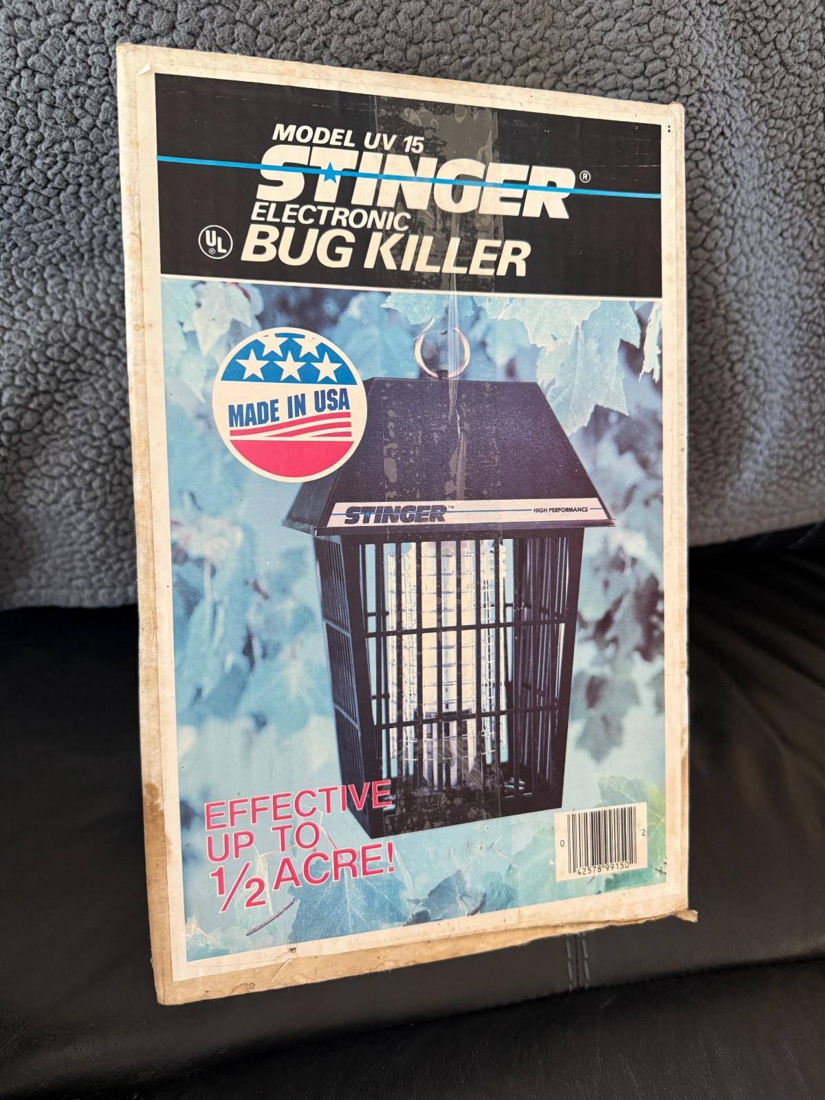 Stinger Bug Zapper Model UV15 New in Box .5 Acre Coverage