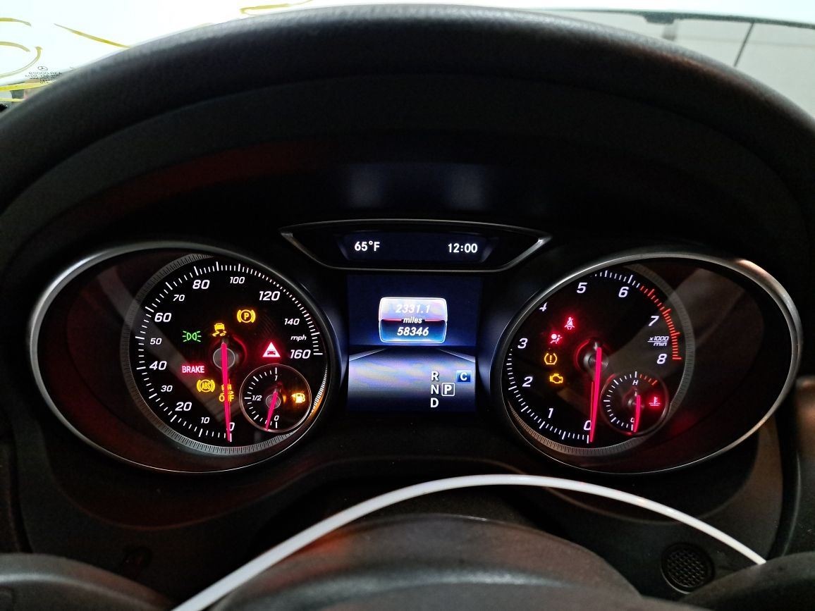 2018 Cla250 Display Screen Sku#4292796