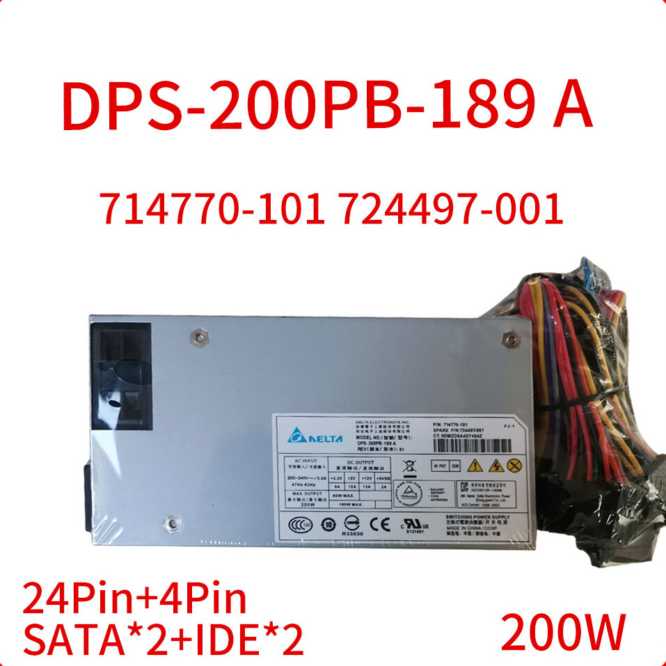 200W DPS-200PB-189 A 714770-101 724497-001 Input 220-240V 3.5A  NAS 1U