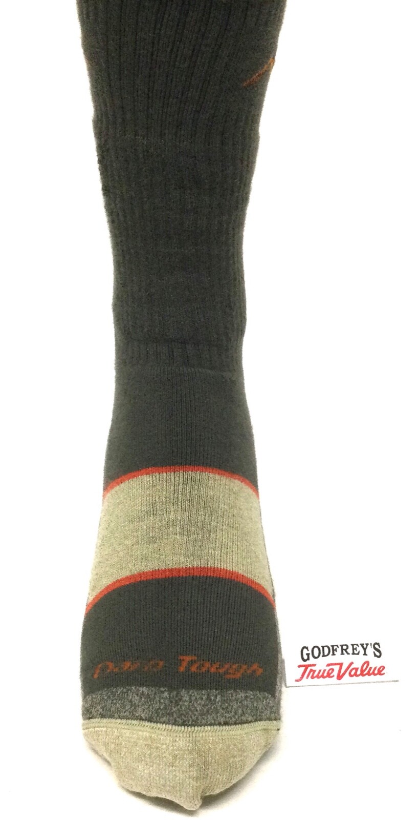 Darn Tough 1933 OLIVE Coolmax Mens Boot socks M L XL Hike Work Full CUSHION NICE