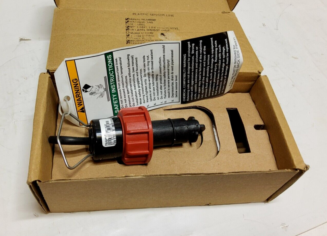 New GF Signet P51530-P0 Type 515 Rotor-X Standard Mount Paddlewheel Flow Sensor