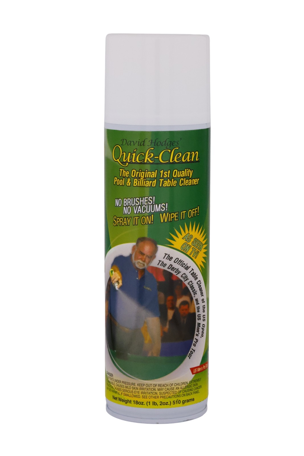 Pool Billiard Table Felt Spray Cleaner Quick Clean 18 Oz Spray Can
