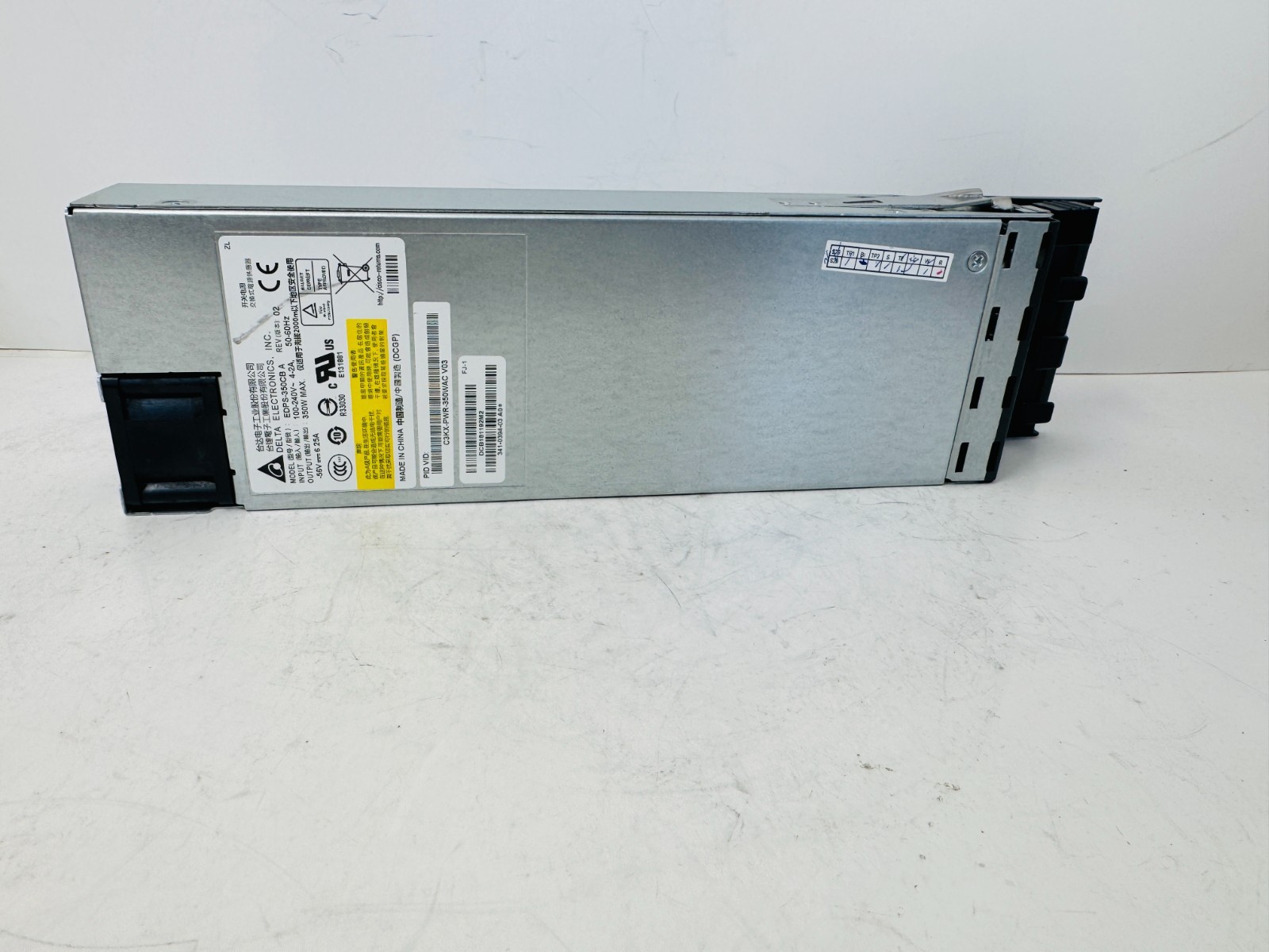 Cisco C3KX-PWR-350WAC 350W AC Power Supply For 3K-X-350W Catalyst Open BOX