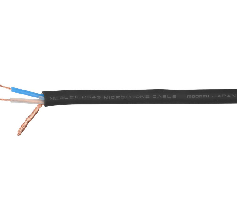 20ft XLR Mic Cable Mogami 2549 – Neutrik Gold 3 Pin Balanced Microphone Cable