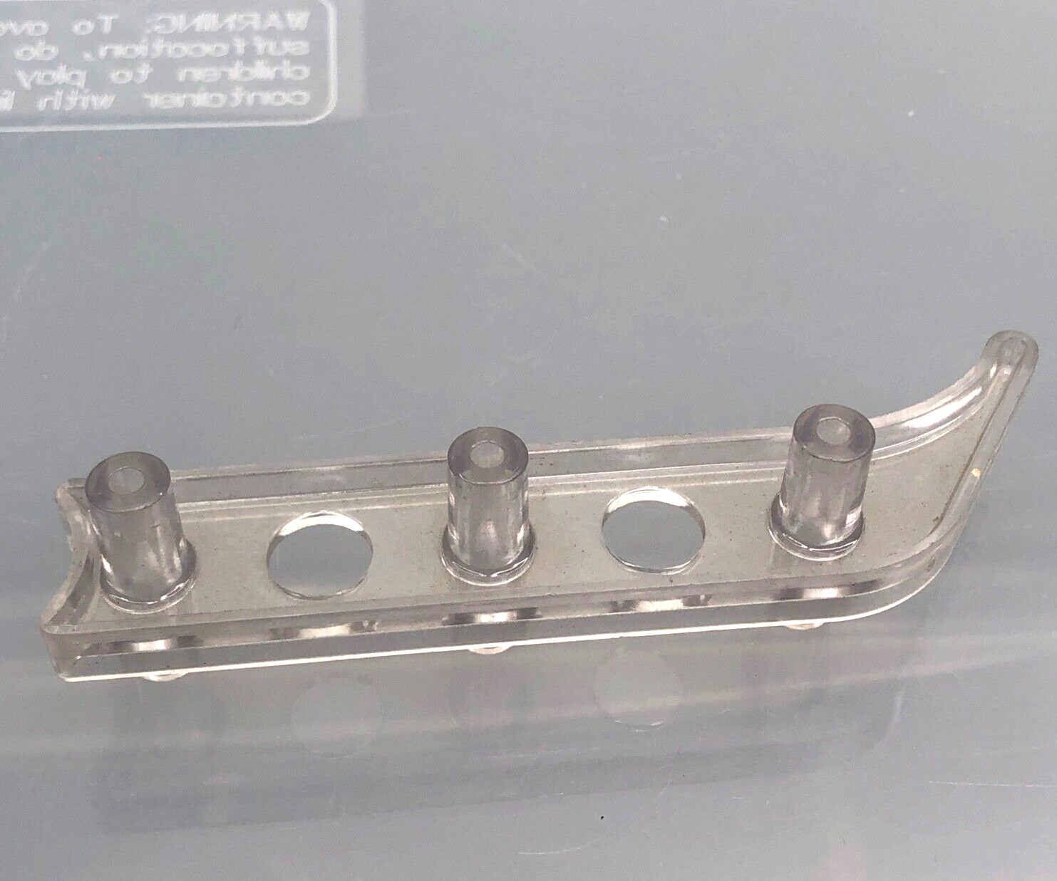 Data East Pinball Clear Ball Laneguide Plastic Playfield Parts 5150-5043-01 NOS