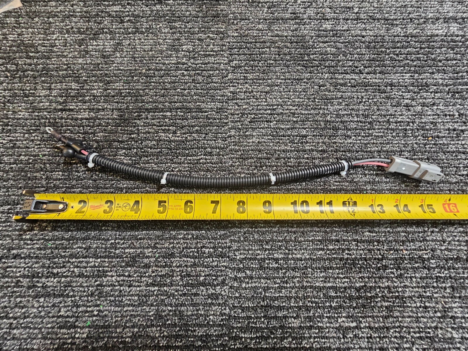 (QTY 5) TI Group 16" Wire Harness Assembly, Black EUE20208AAF00