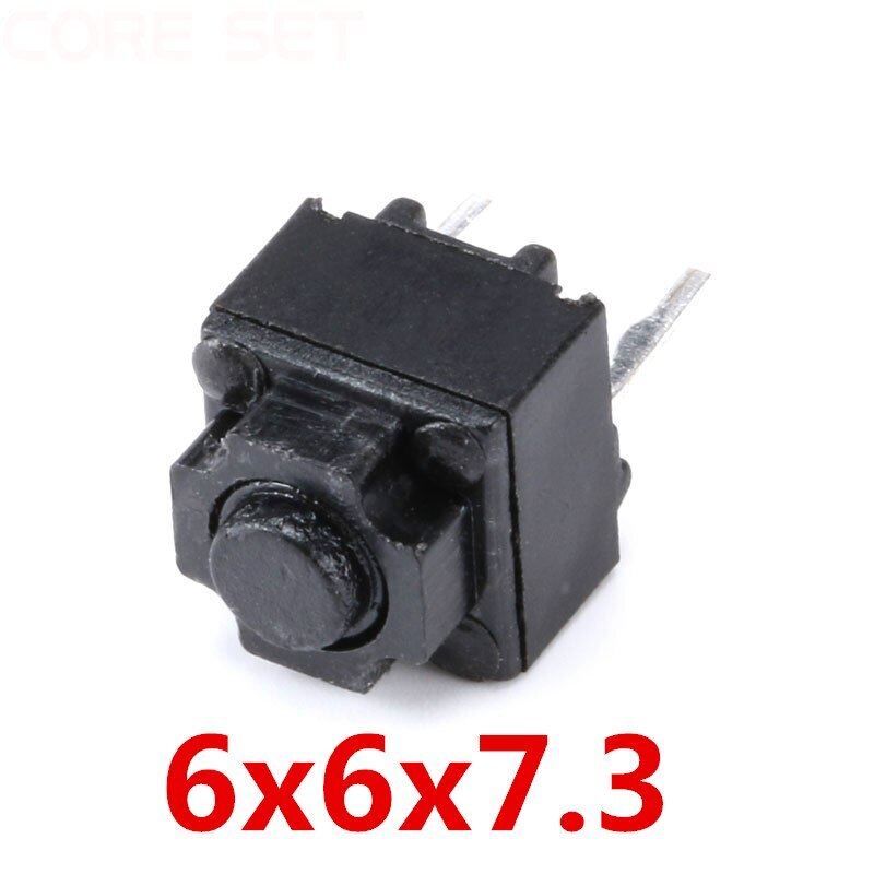 20Pcs Tact Switch 6*6*7.3mm Keys Buttons Switch Mouse Square Micro Switch