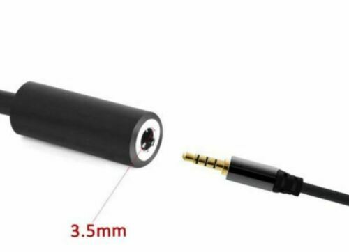 Universal USB Type C to 3.5mm AUX Headphone Adapter Jack Cable For Android Black