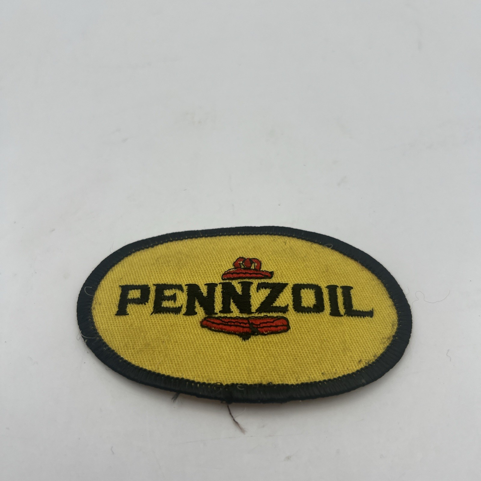 PENNZOIL UNIFORM PATCH - NEW VINTAGE - ORIGINAL - OIL GAS - 3 1/2 X 2 INCHES